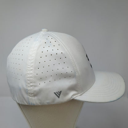 Levelwear Baseball Cap White M McCall Golf Club Performance Stretch Hat