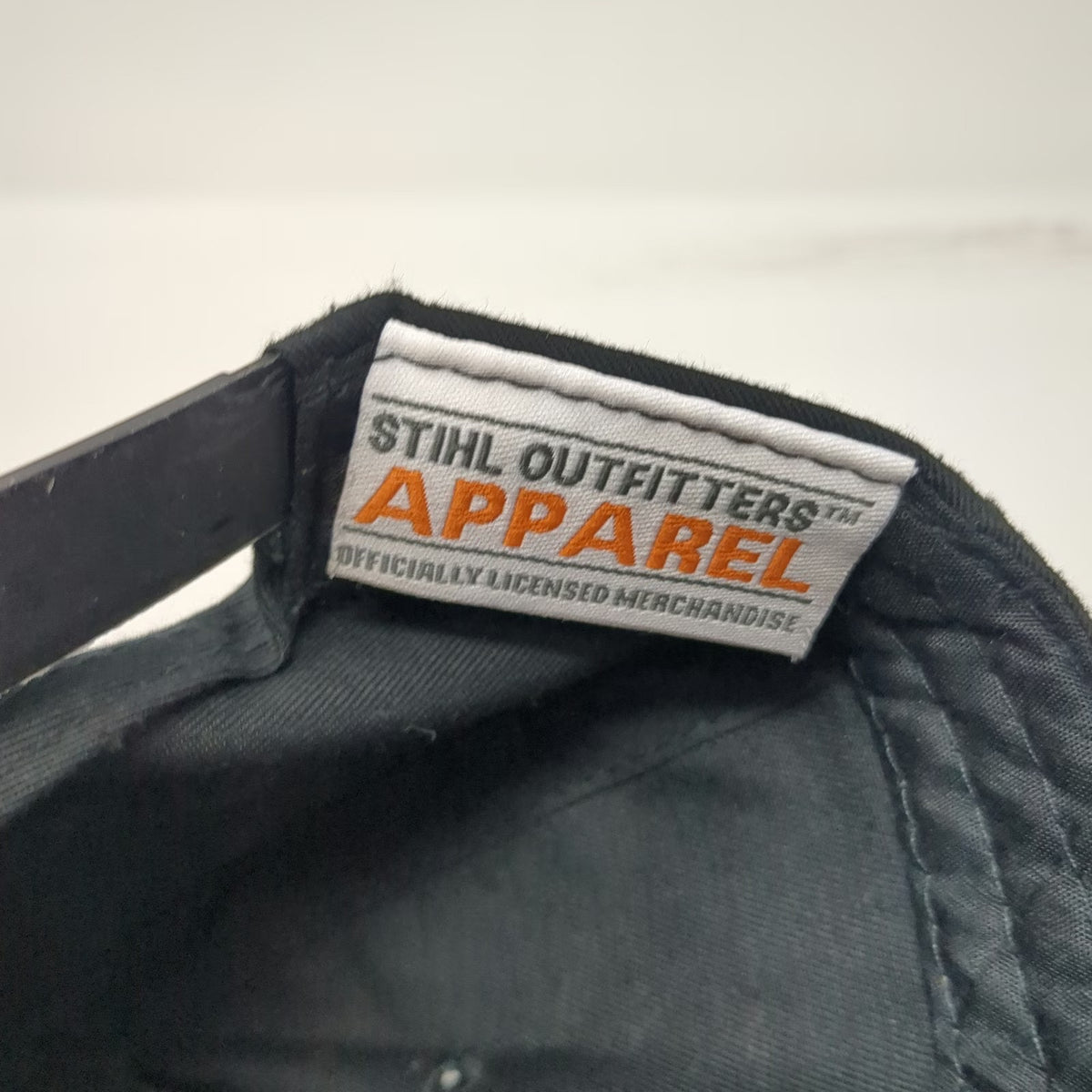 Stihl Snapback Black One Size Team Stihl Embroidered Logo Hat Licensed Apparel