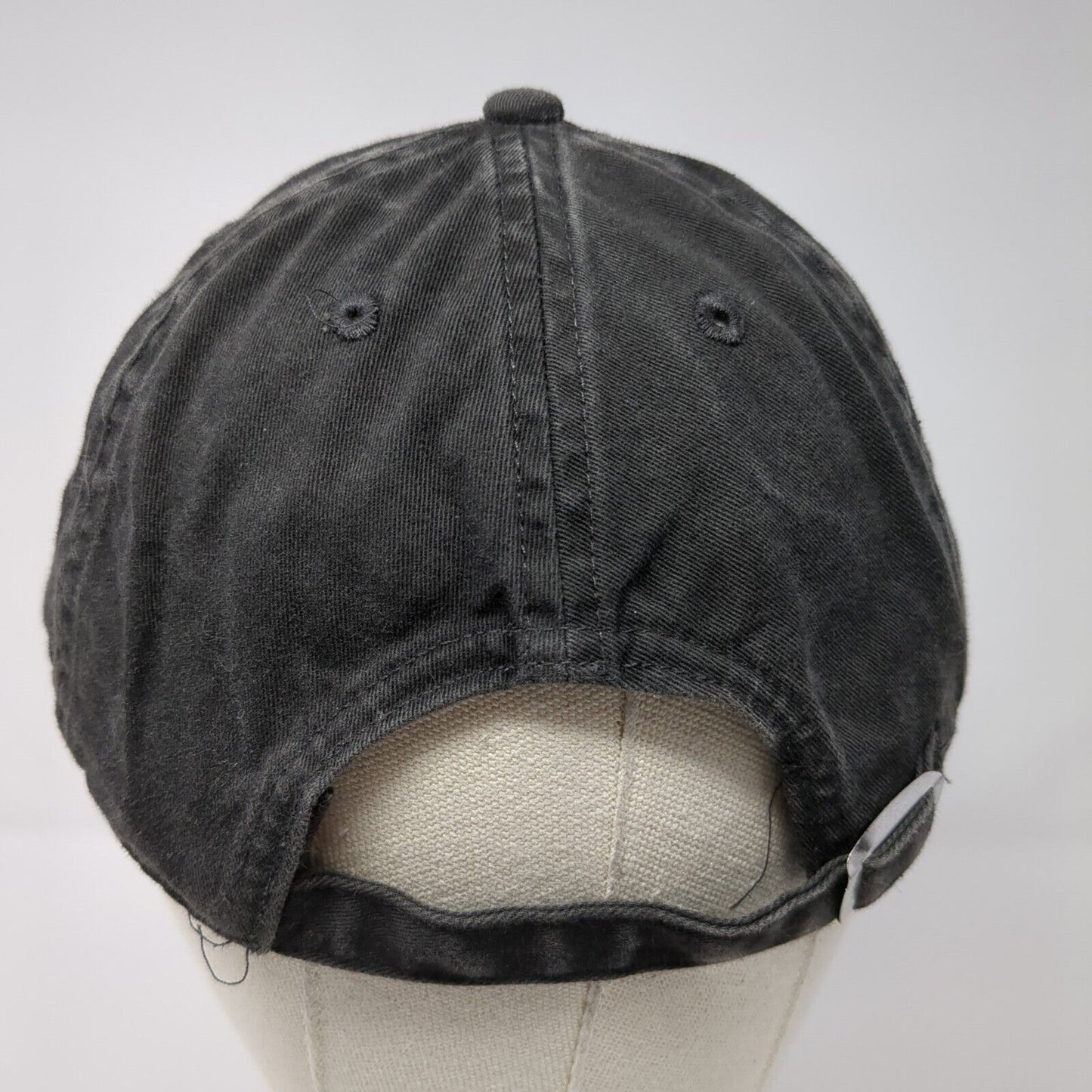 PINK Slideback Hat Black OS Adjustable Embroidered Victoria's Secret Cotton