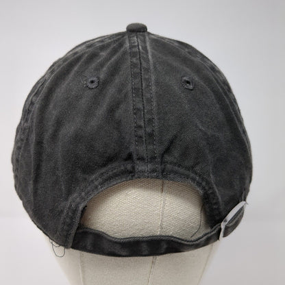 PINK Slideback Hat Black OS Adjustable Embroidered Victoria's Secret Cotton