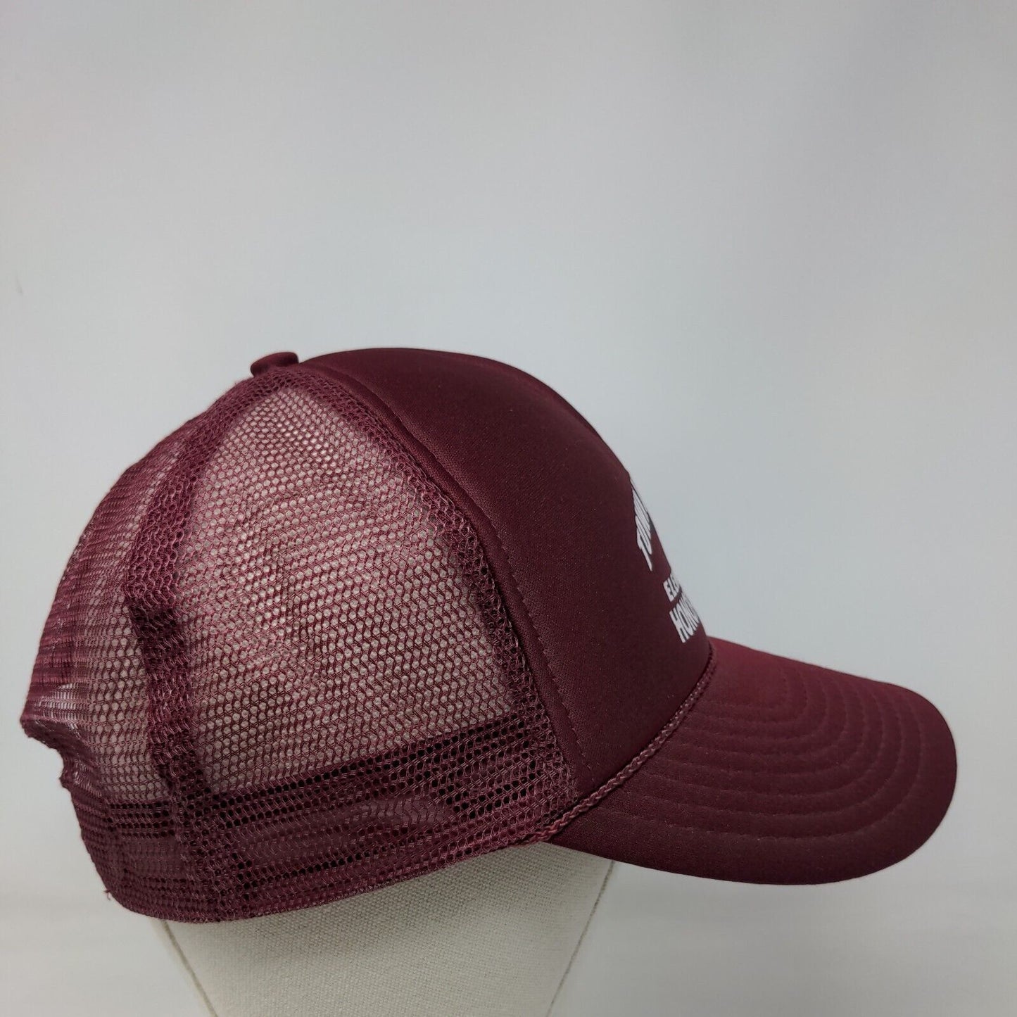 Town & Country Elementary Honor Student Trucker Hat Red OS Mesh Back Rope Nissin