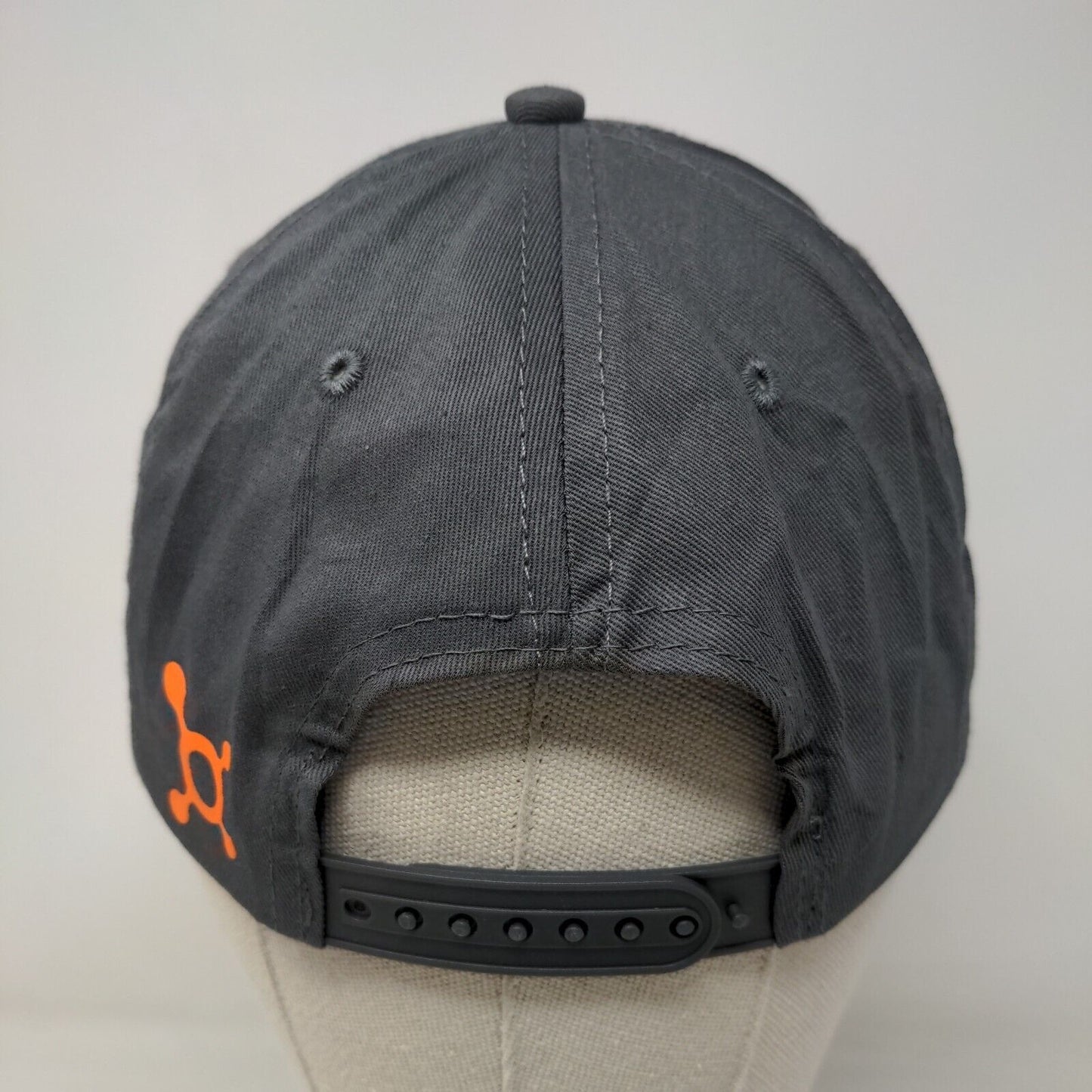 Orange Theory Fitness Snapback Hat Gray One Size Adjustable Vented Holes 6 Panel