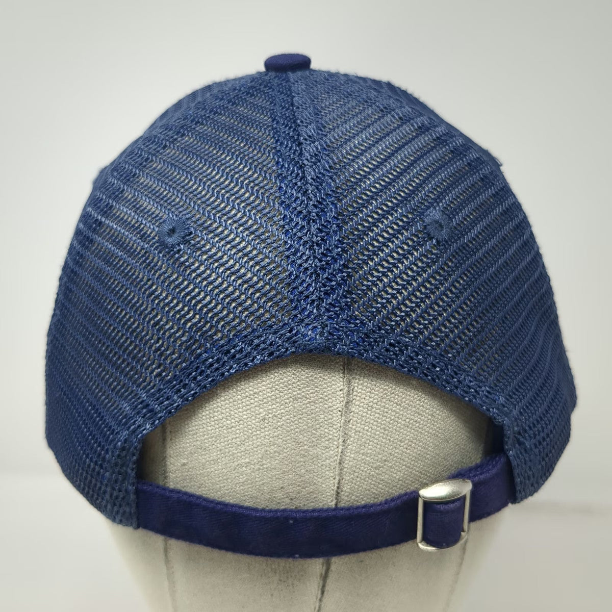 Mule Deer Foundation Blue Baseball Cap One Size Mesh Back Slideback 3D Logo Hat