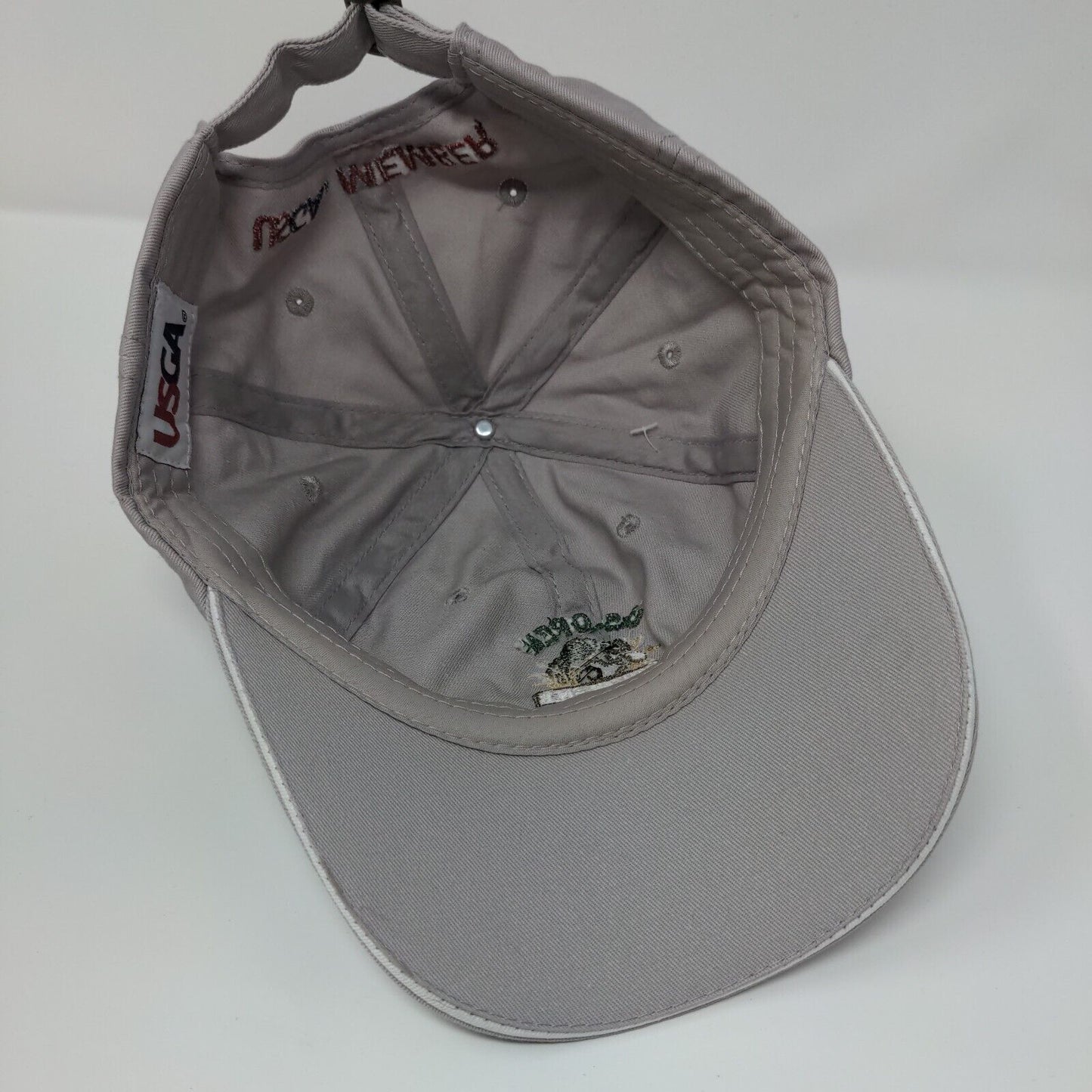 US Open Oakmont 2016 Slideback Hat Gray One Size Solid USGA Member