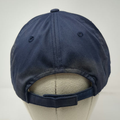 Detroit Tigers MLB OC Baseball Cap Blue One Size Strapback Logo Side Hit Hat