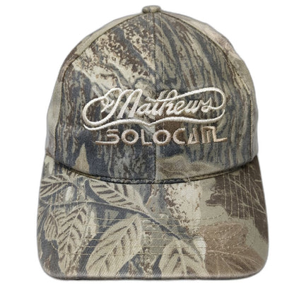Mathews Snapback Green One Size SOLOCAM Camo Made in USA Archery Bow Hunting Hat