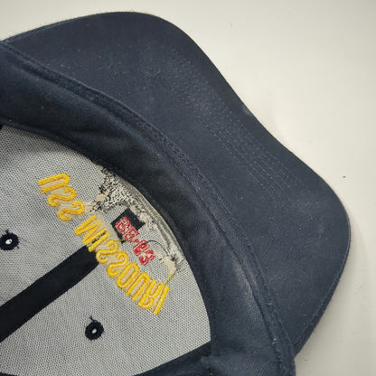 Hawaiian Headwear Snapback Blue Hat One Size USS Missouri BB-63 Pearl Harbor