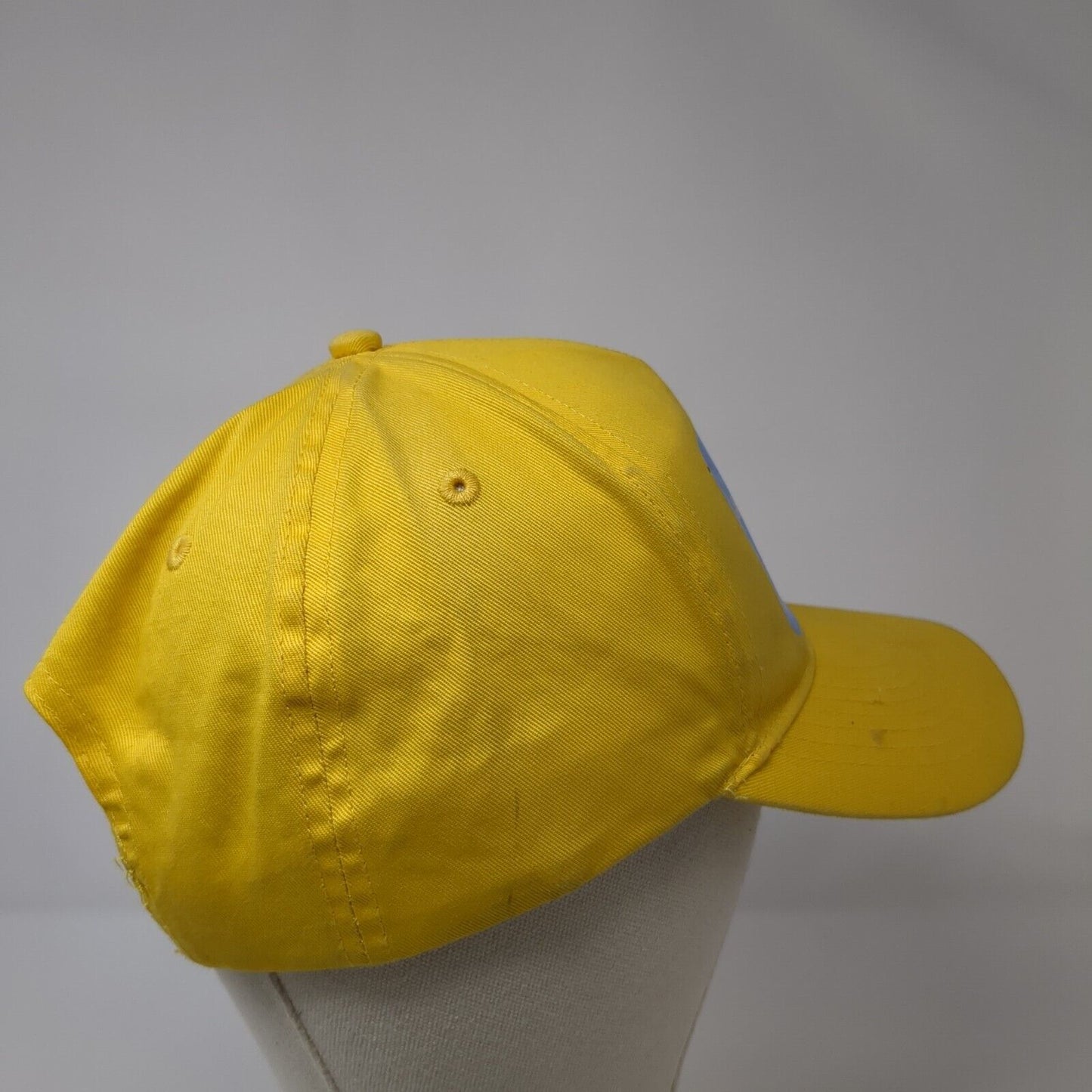 Just Another Day In Paradise Strapback Hat Yellow One Size Adjustable