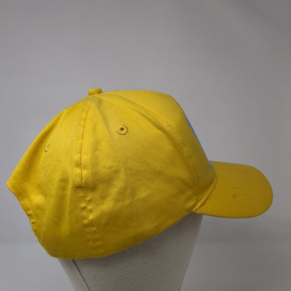 Just Another Day In Paradise Strapback Hat Yellow One Size Adjustable