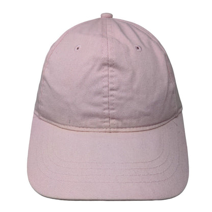 Whatever Slideback Hat Pink One Size Adjustable Embroidered 6 Panel