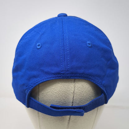 Port Authority Baseball Cap Blue OSFM Strata Mesh Side Panels Embroidered Hat