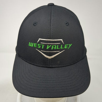 Champro Baseball Cap Black XL West Valley Home Plate Stretch Fit Structured hat
