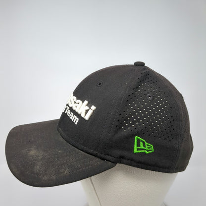 New Era 9Forty Baseball Cap Black OSFM Kawasaki Racing Team Dunlop Snapback Hat