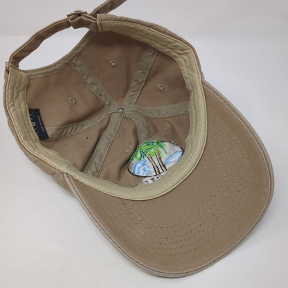 Treasure Island Slideback Baseball Cap Brown One Size Adjustable Alhys Trading