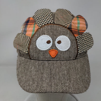 Thanksgiving Turkey Infant Strapback Hat Multicolor 12-18 Months Rising Star