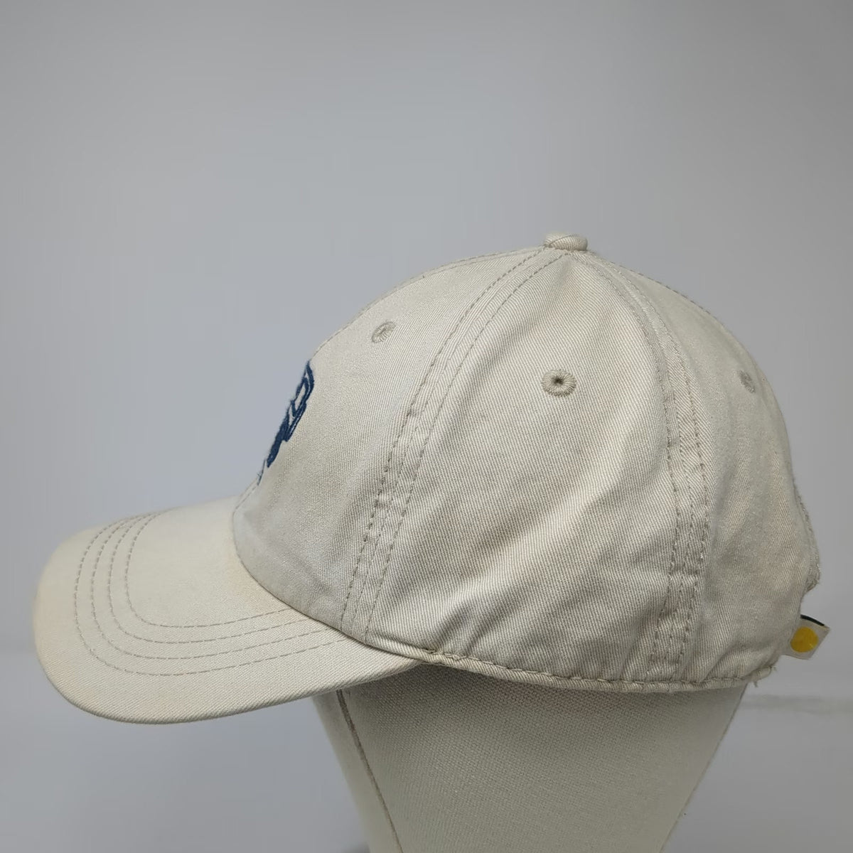 Life is Good Baseball Cap Beige One Size Jeep Off-Road Blue Cotton Slideback Hat