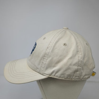 Life is Good Baseball Cap Beige One Size Jeep Off-Road Blue Cotton Slideback Hat