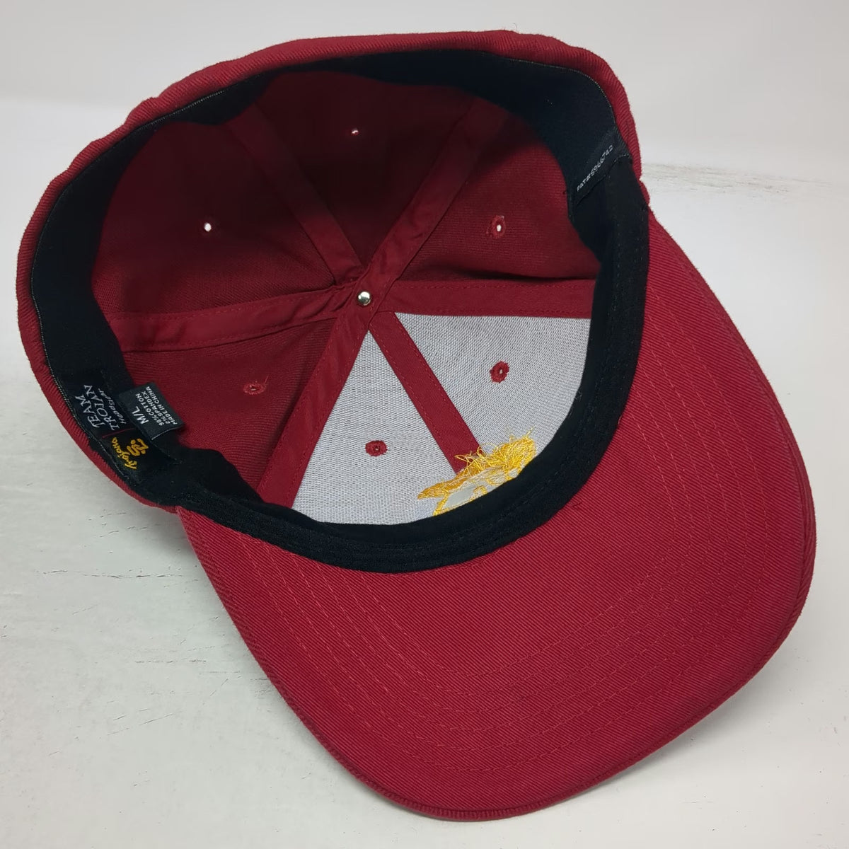 USC Trojans NCAA Team Red Cap L Flex Fit Band Embroidered Helmet Graphic Hat