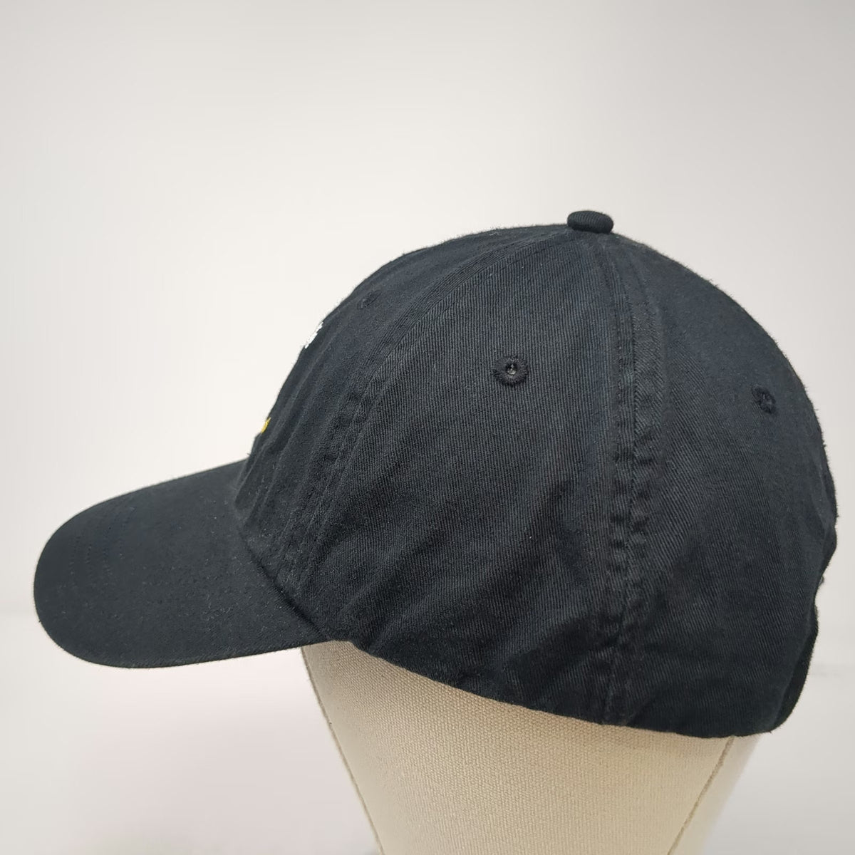 KC Caps Baseball Cap Black One Size Trimble Earthworks Shovel Logo Work Hat