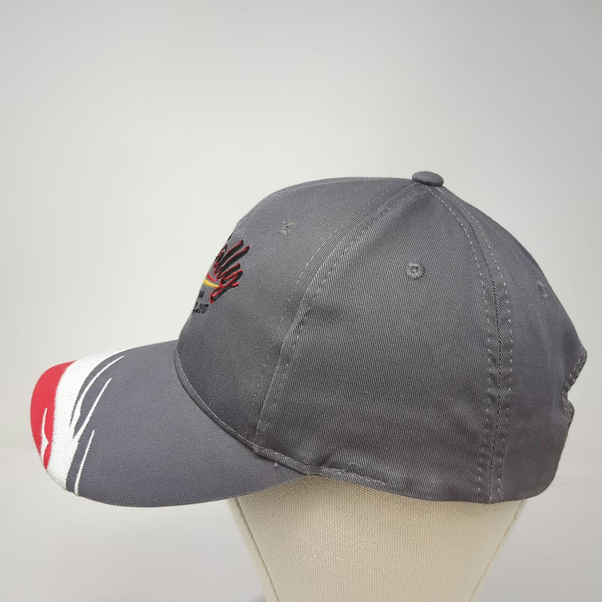 Outdoor Cap Baseball Cap Gray One Size The Rally Redmond Oregon 2007 Graphic Hat