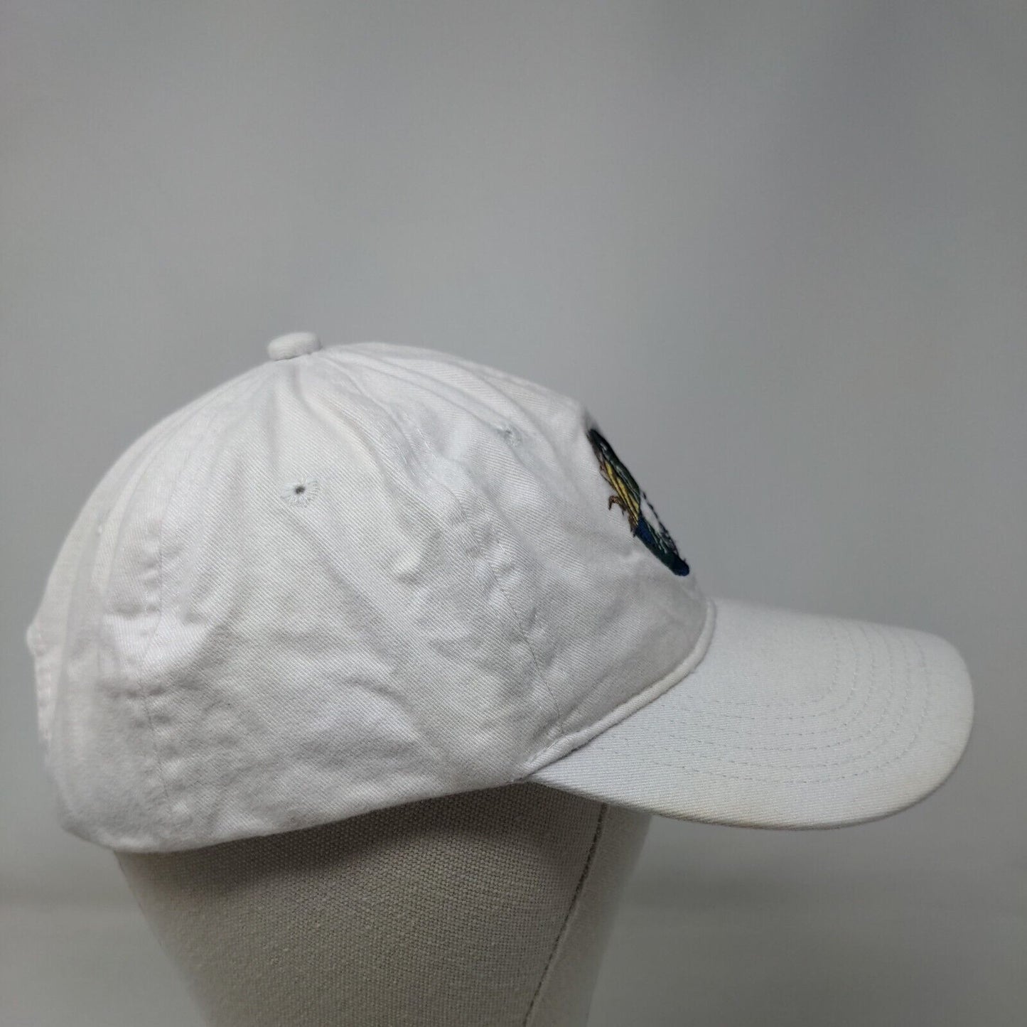 Gator Growl HCGG Slideback Hat White One Size Embroidered Port & Company