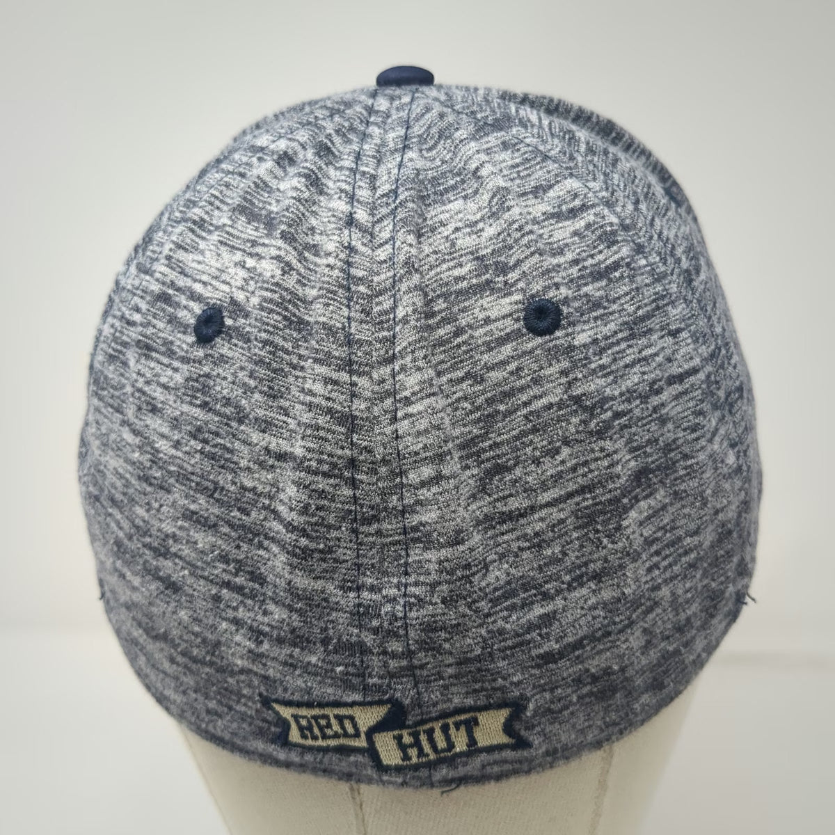 The Game Baseball Cap Gray M Lake Tahoe Bear Red Hut A-Flex Stretch Fitted Hat