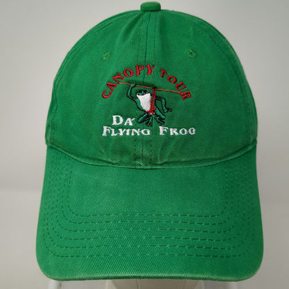 Klasiko Baseball Cap Green One Size Canopy Tour Da Flying Frog Nicaragua Hat