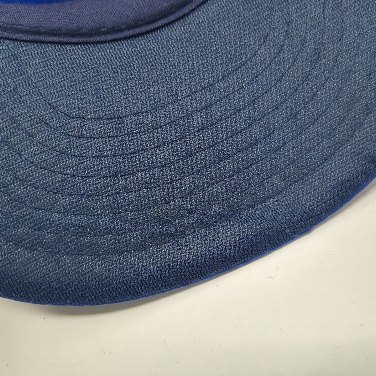 Mohr's 5 Panel Blue Hat One Size Kodiak Northwest Satin Rope Brim Logo Strap