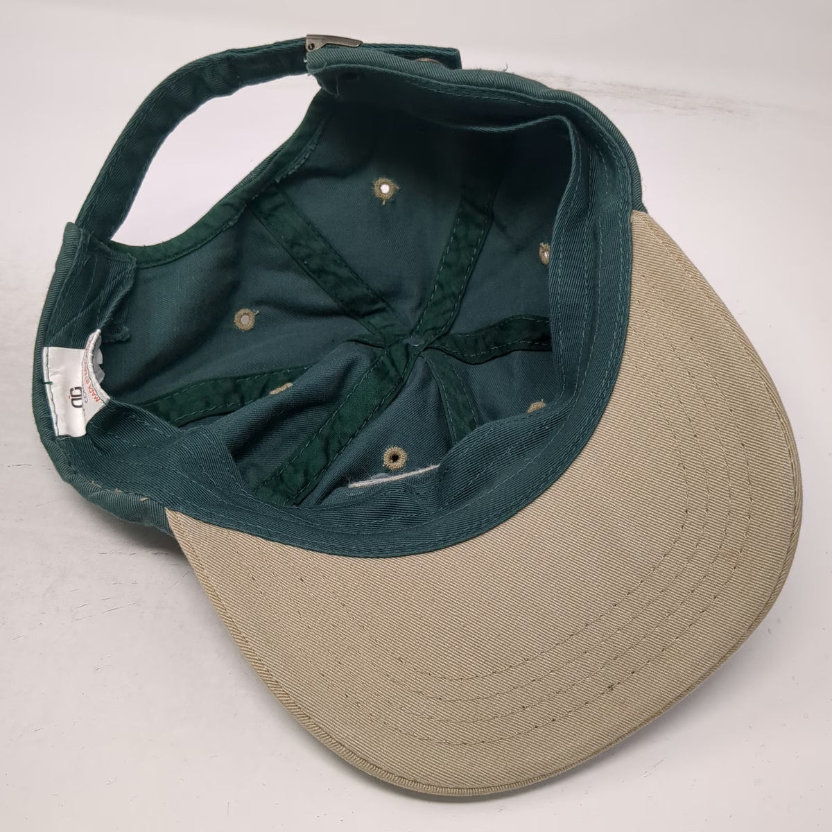 Outdoor Cap Cape Cod Baseball Cap Green Beige One Size Slideback Embroidery Hat