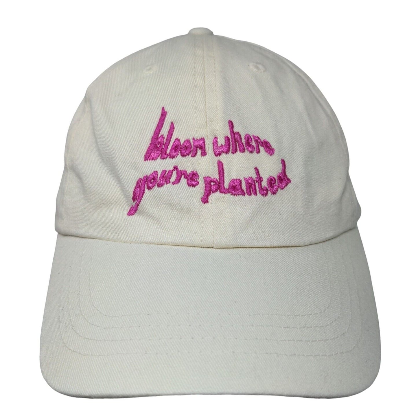 Bloom Where You're Planted Earl Of East Slideback Hat Cream One Size