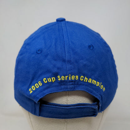 NASCAR Men's Strapback Hat Blue OSFA #48 Embroidered Jimmie Johnson Embroidered