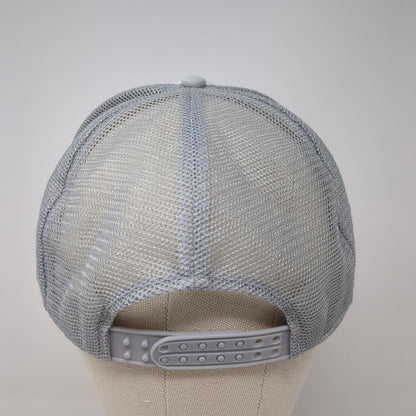 Strey's Valley Topper Sales Snapback Rope Trucker Hat Gray One Size