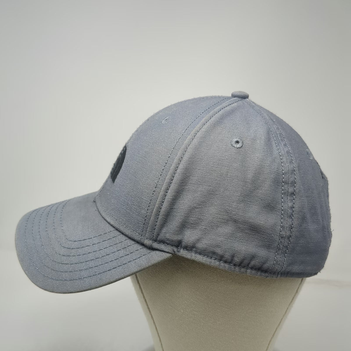 The North Face Baseball Cap Gray OSFM Embroidered Logo Since 1966 Slideback Hat