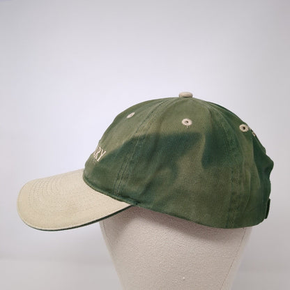 The Hatchery Strapback Hat Green One Size Adjustable Colorblock Otto