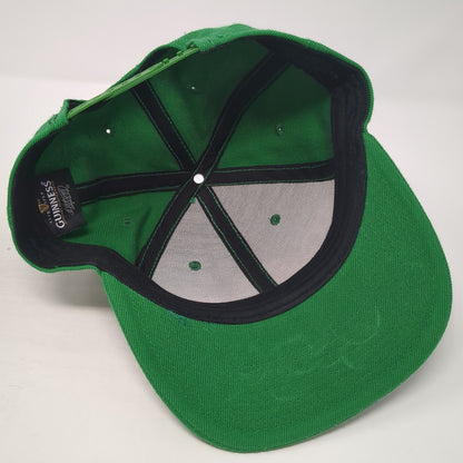 Dublin Guinness Snapback Hat Green One Size Adjustable Embroidered