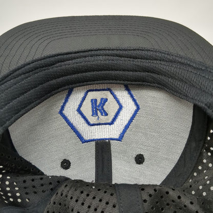 Kobalt Trucker Hat Black One Size Blue Logo Snapback Laser Cut Performance