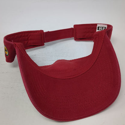 Los Angeles Angels MLB RP Associates Visor Red One Size Cotton Strapback Hat