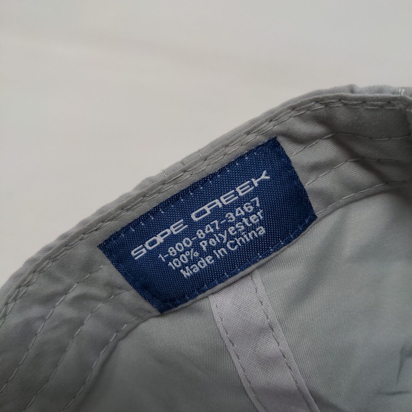 Golish Financial Group Strapback Hat Greenish Gray One Size Sope Creek
