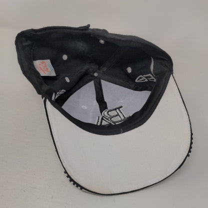 Freeport Bahamas Strapback Hat Black Embroidered Logo Adjustable