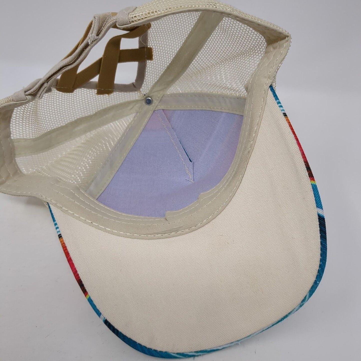American Bonfire Strapback Trucker Hat Multicolor One Size Adjustable Mesh Back