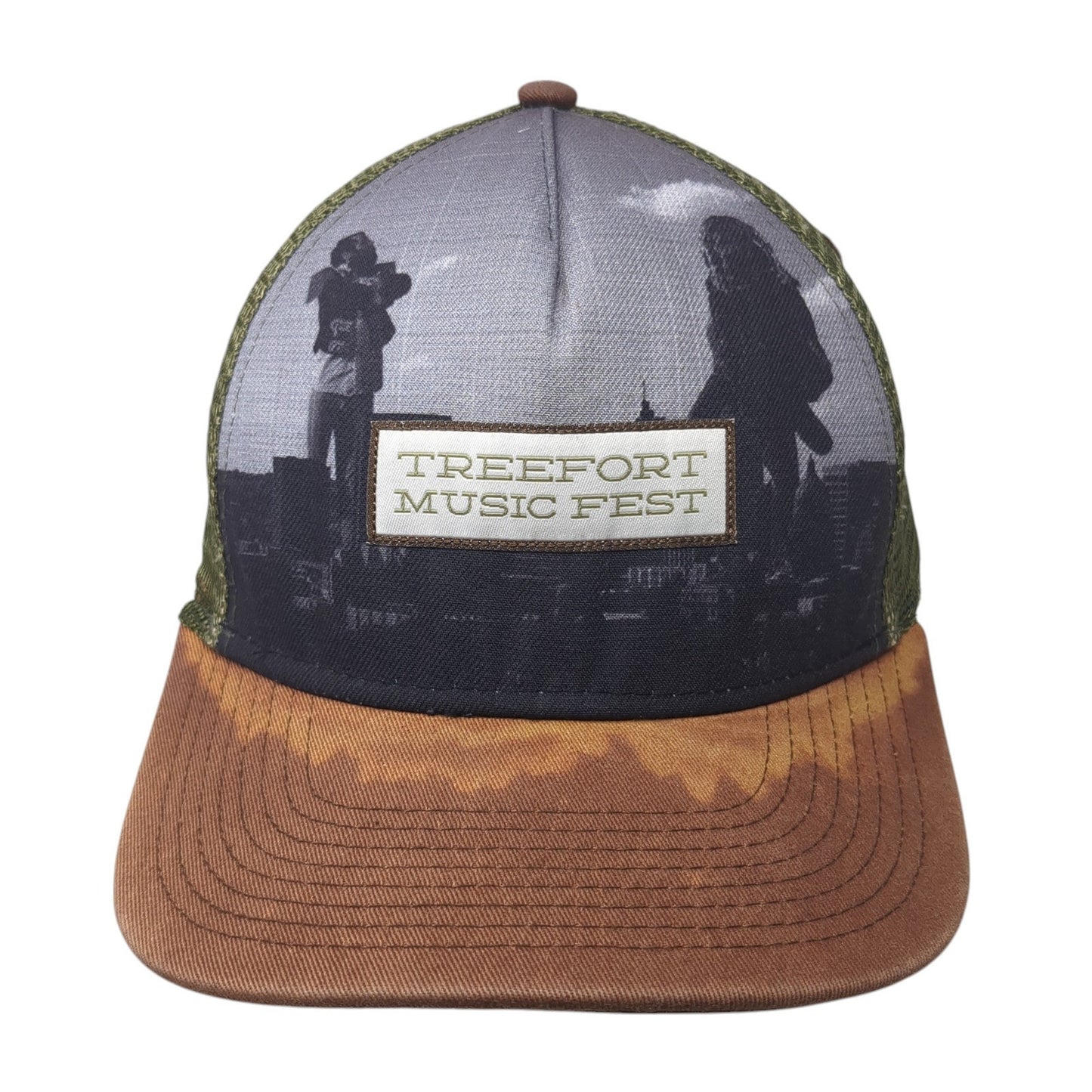 Treefort Music Fest Snapback Trucker Hat Multicolor One Size Mesh Back