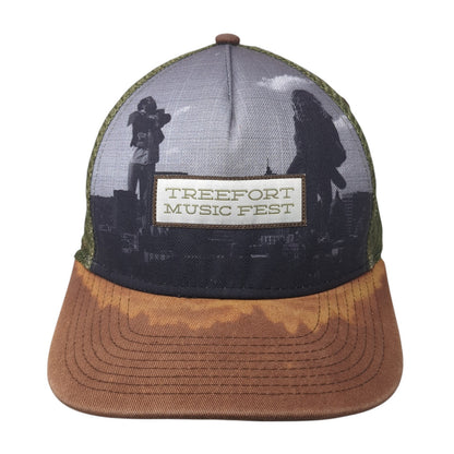 Treefort Music Fest Snapback Trucker Hat Multicolor One Size Mesh Back