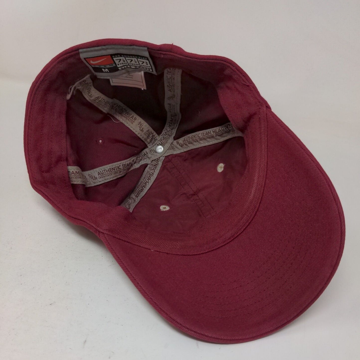 Nike Team Men's Fitted Hat Multicolor Size M Florida State Seminoles Logo