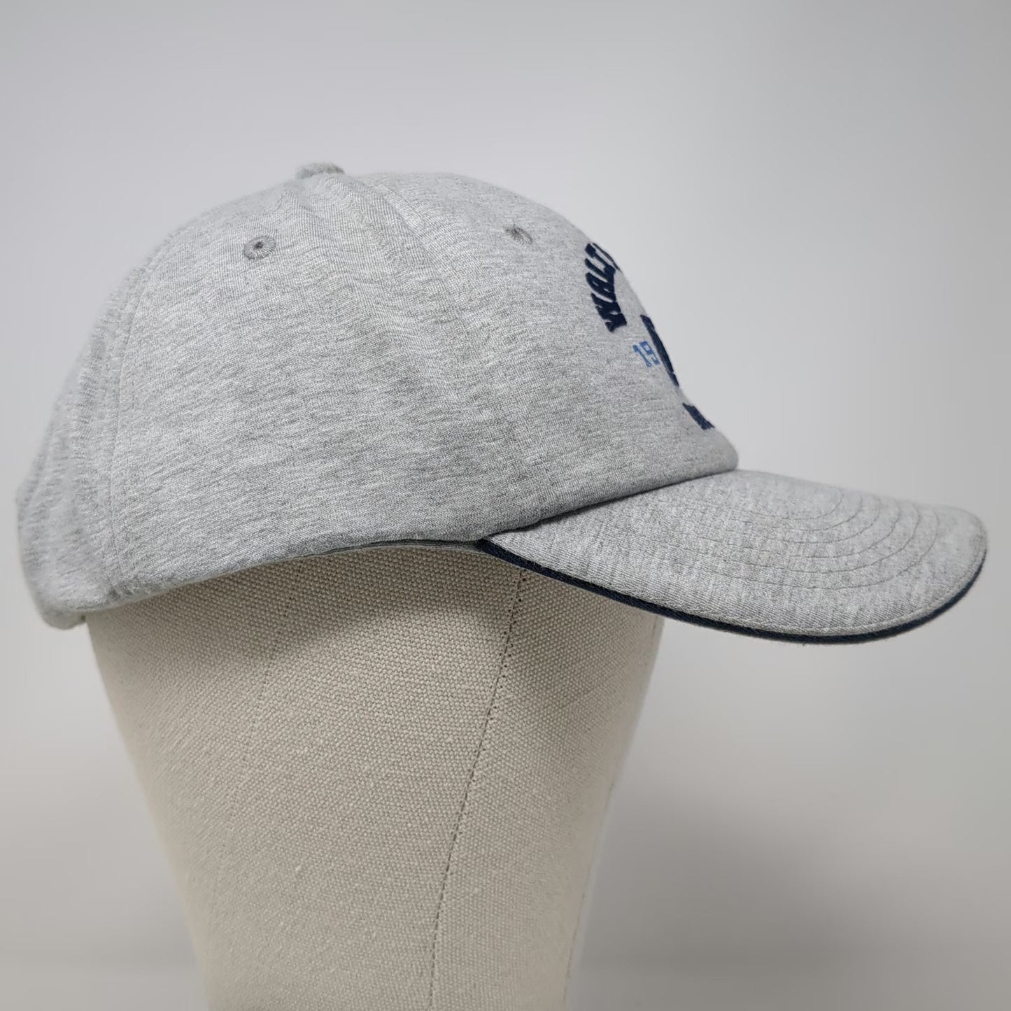 Disney Parks Baseball Cap Gray One Size Mickey World 1971 Cinderella Castle Hat