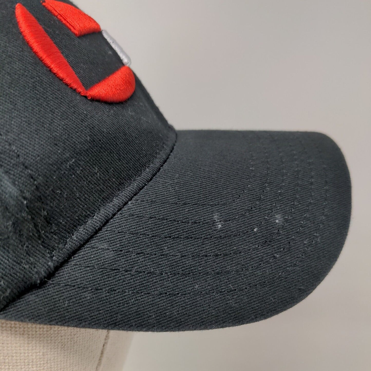 Levil Aviation Strapback Hat Black One Size Adjustable Embroidered 6 Panel