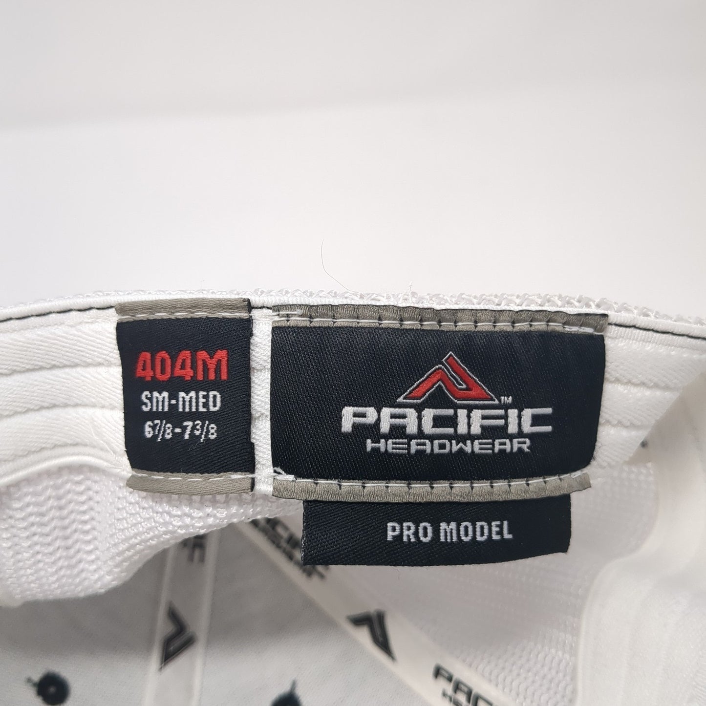 Rocky Fitted Trucker Hat Black 7 3/8 Embroidered Mesh Back Pacific Headwear