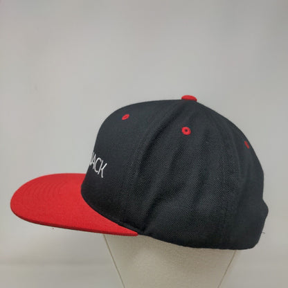 Jack & Jack Snapback Hat Black OSFA Embroidered Sport-Tek Adjustable
