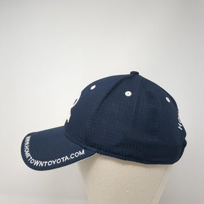 Toyota Hometown Strapback Hat Blue One Size Adjustable Embroidered Atlanta Cap