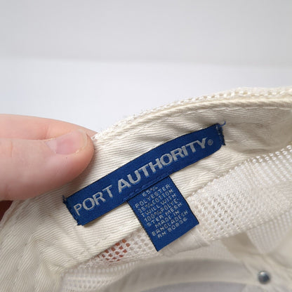 TSHC Patch Snapback Mesh Back Trucker Hat Gray One Size Port Authority