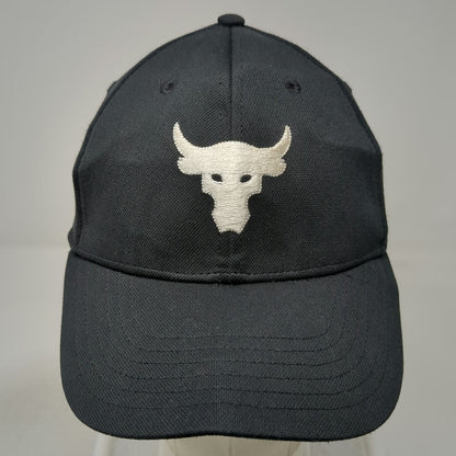 Under Armour Baseball Cap Blue One Size Project Rock Brahma Bull Strapback Hat